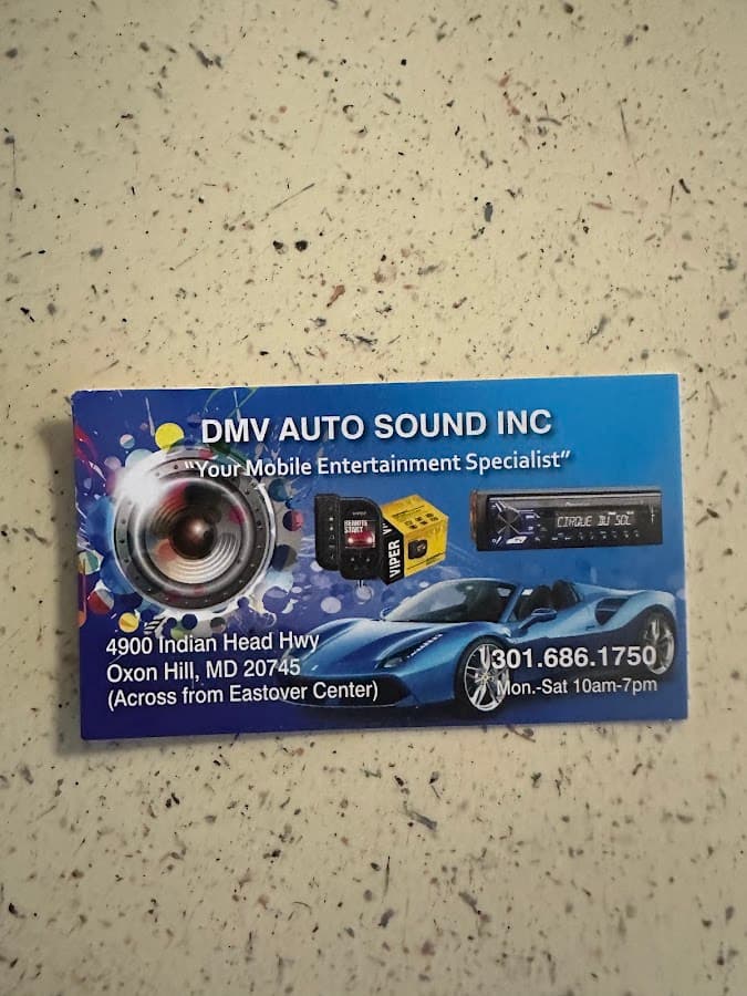 Discount Sounds and Security Inc car audio shop in Oxon Hill, Maryland photo 7