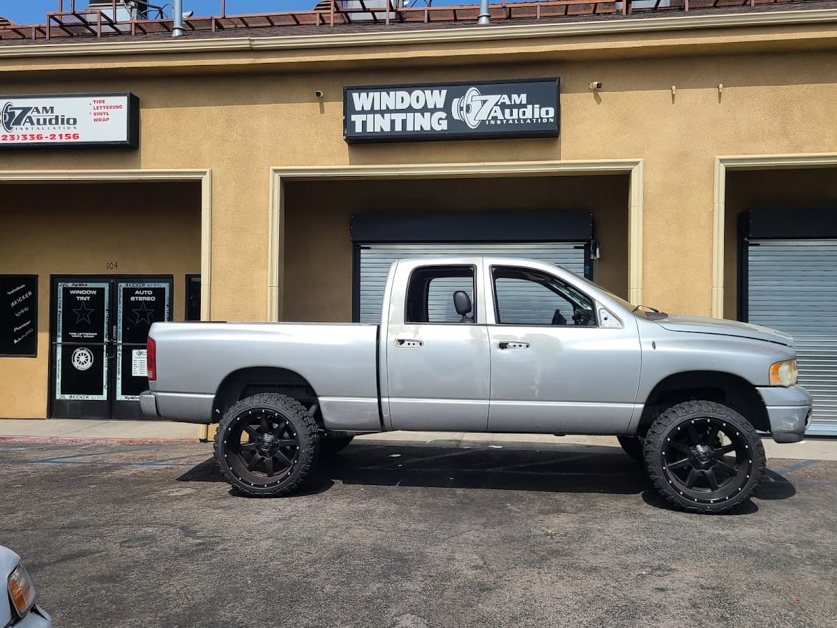 7AM AUDIO and WINDOW TINTING