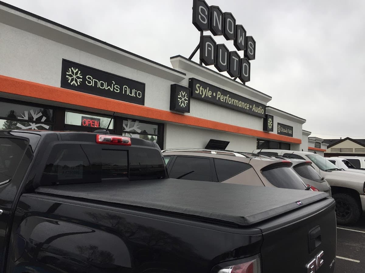 Snow's Auto car audio shop in Spokane, Washington photo 5