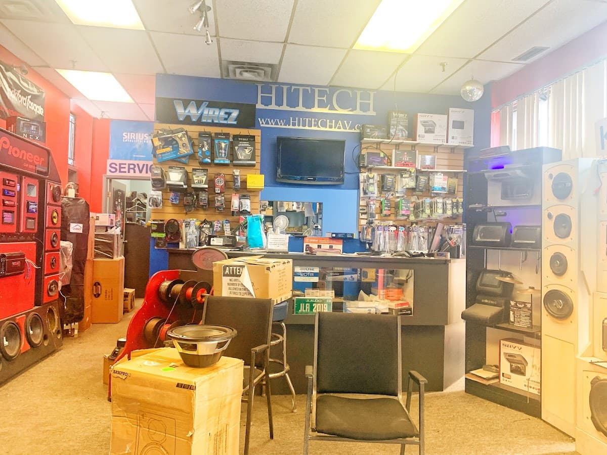HiTech Audio Video car audio shop in Brampton, Ontario photo 5