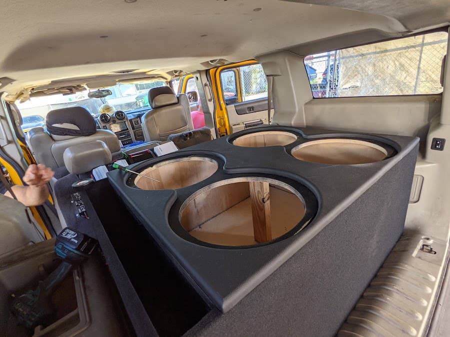 All Customs Audio in window tint image 3