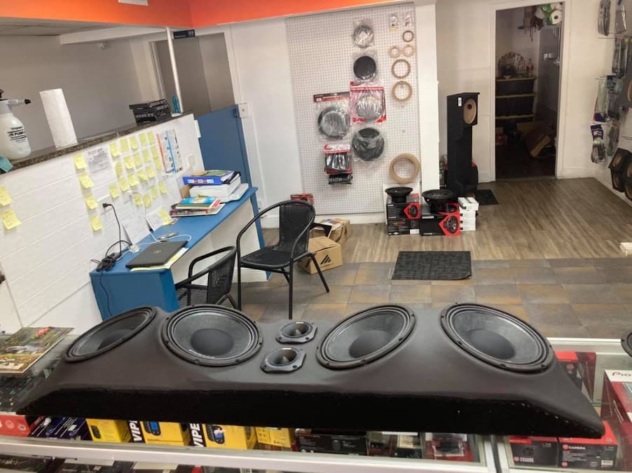 All Customs Audio in window tint image 5