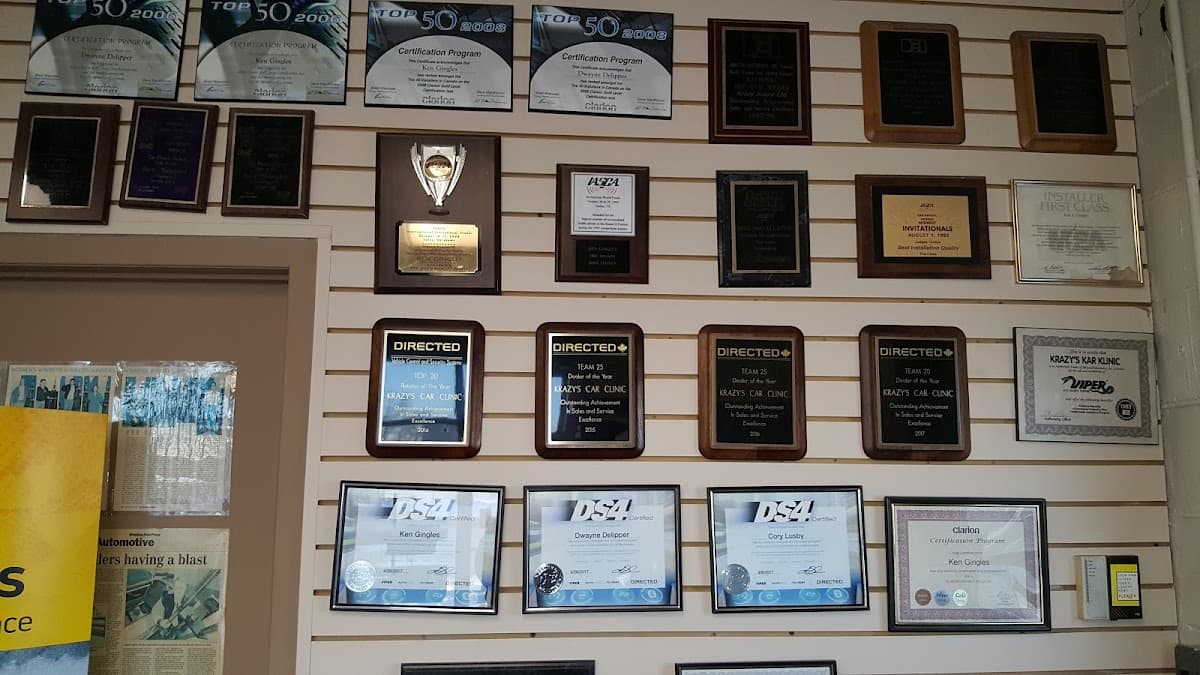 Krazy's Car Clinic car audio shop in Winnipeg, Manitoba photo 8