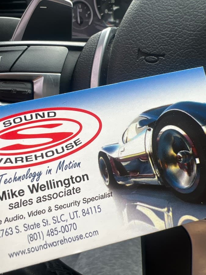 Sound Warehouse car audio shop in South Salt Lake, Utah photo 8