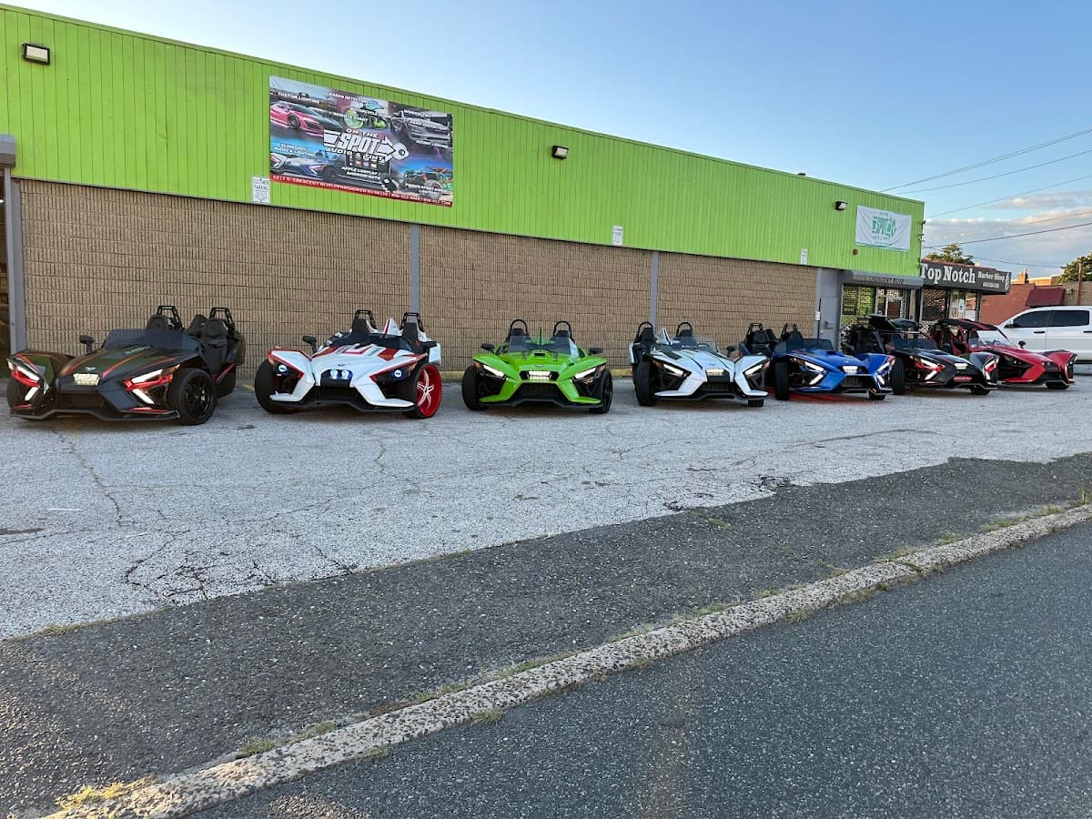 ON THE SPOT CAR AUDIO & WINDOW TINT & ALARM & REMOTE START/ VEHICLE VINYL WRAP