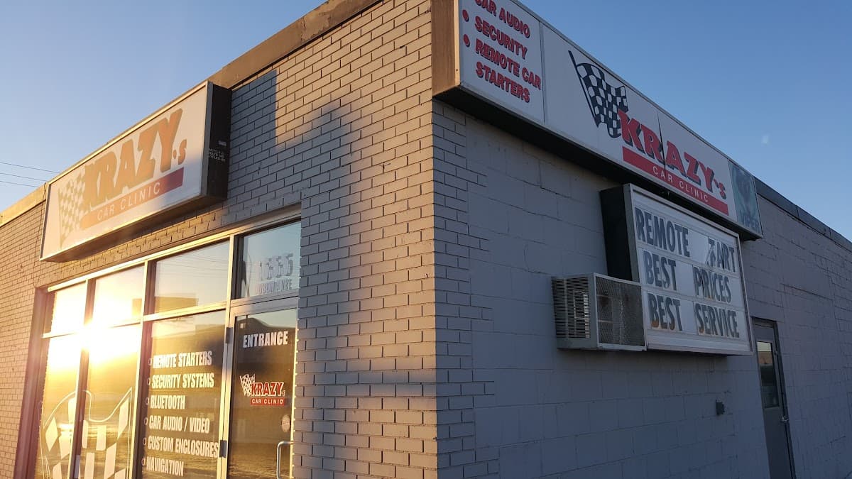 Krazy's Car Clinic car audio shop in Winnipeg, Manitoba photo 1