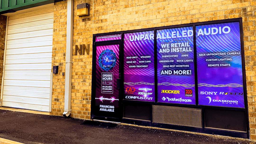 Unparalleled Audio car audio shop in Sterling, Virginia photo 2